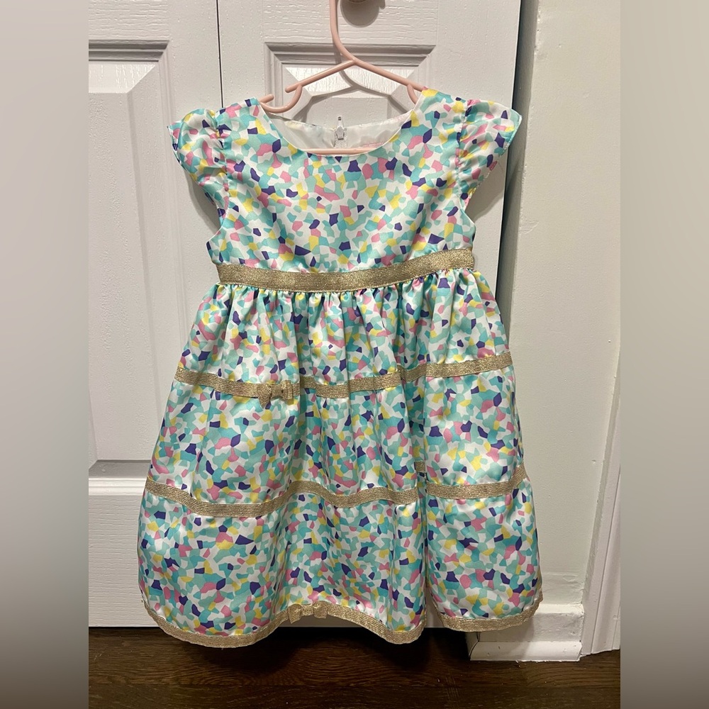 Girls American Girl Confetti Cutie Party Dress